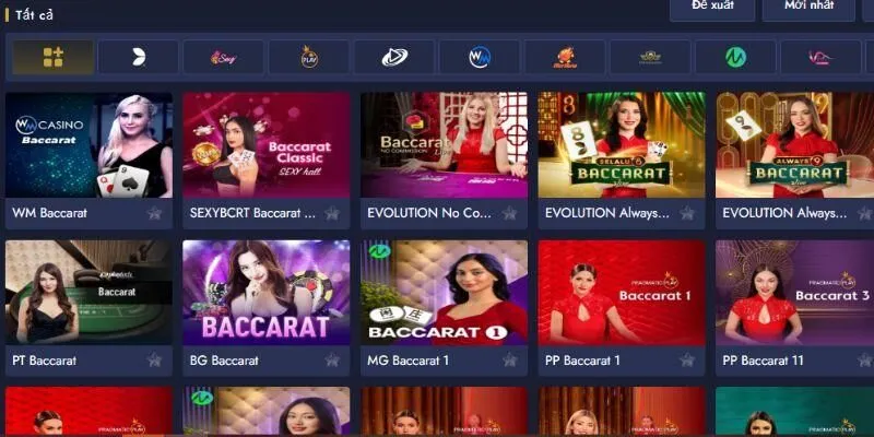 Giới thiệu sức hút của Live Baccarat
