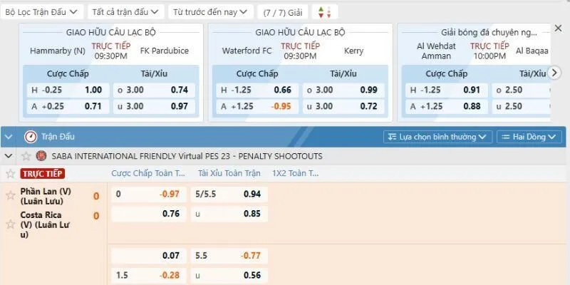  Gợi ý mẹo cá cược thể thao 